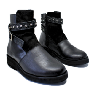 Botas Astrágalo negra hecha con neumáticos reciclados – Revolución Urbana